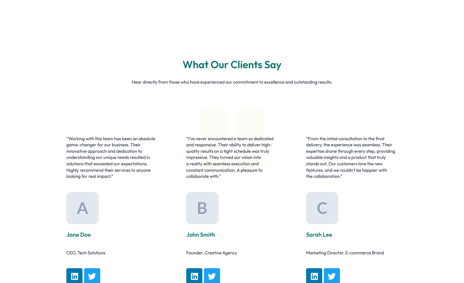Testimonial with Reviews Widget with Heading 26 - Elementor component