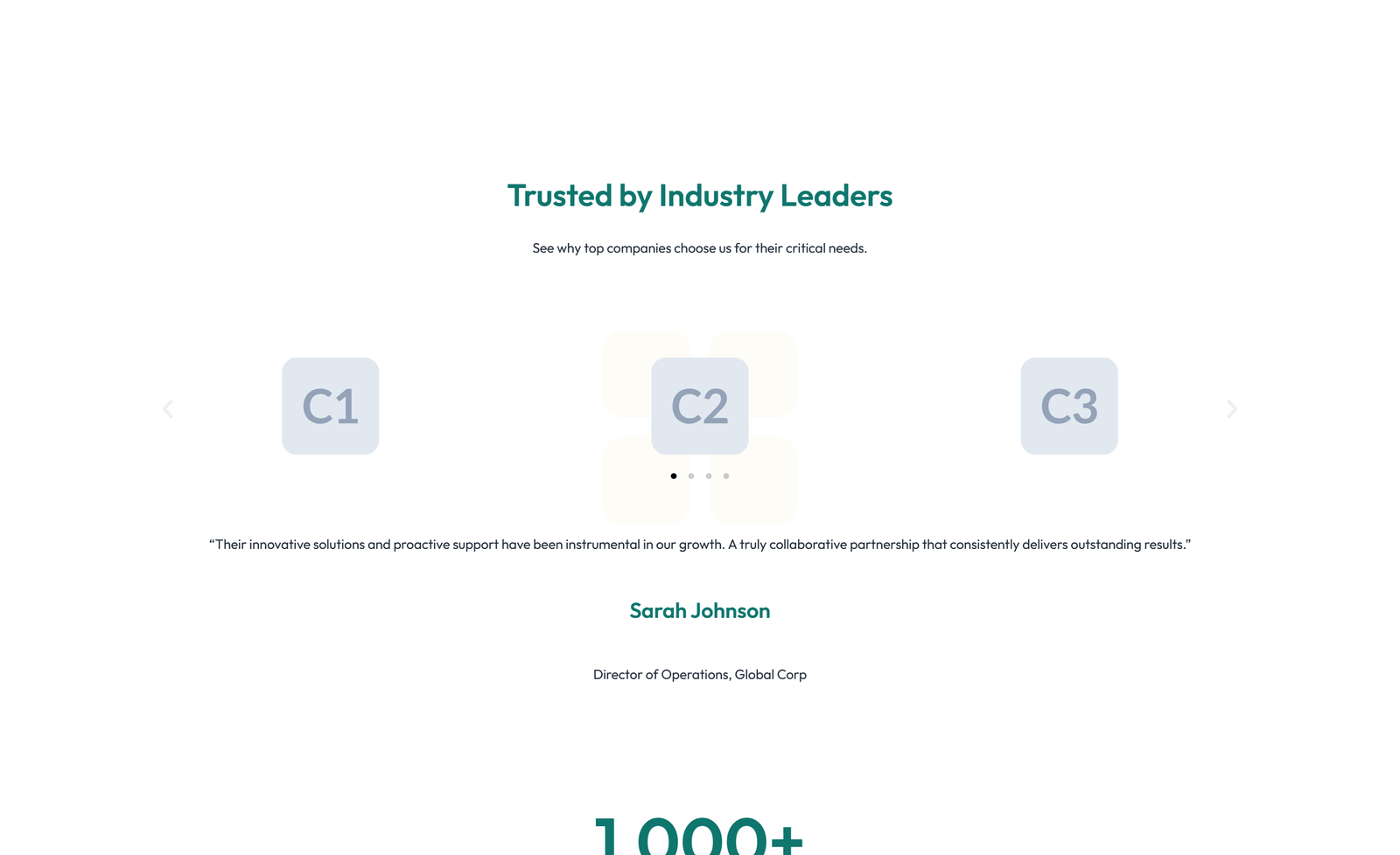 Screenshot of Testimonial with Reviews Widget with Heading 57 - Elementor Testimonial Sections component