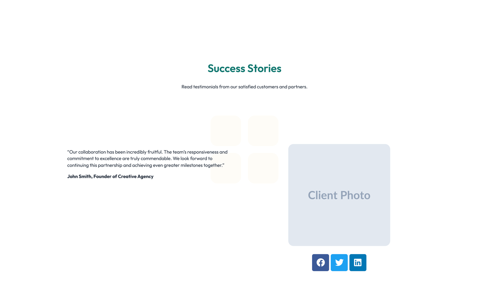 Testimonial with Reviews Widget with Heading 68 - Elementor component
