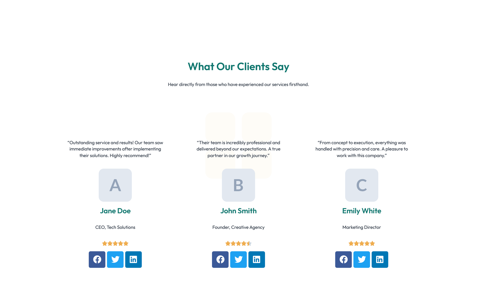 Testimonial with Carousel with Heading 70 - Elementor component