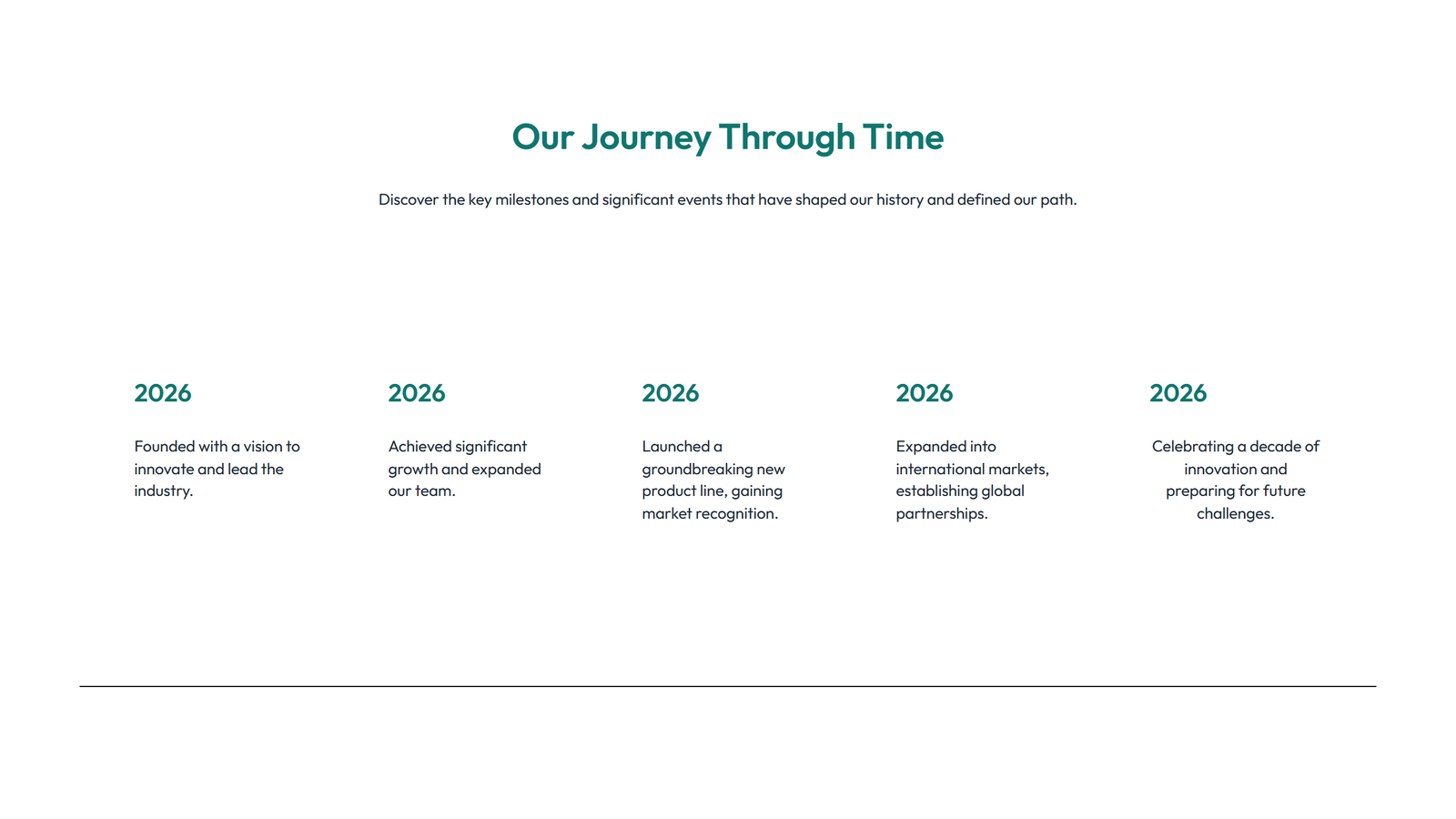 Timeline Layout Style 2 7 - Elementor component