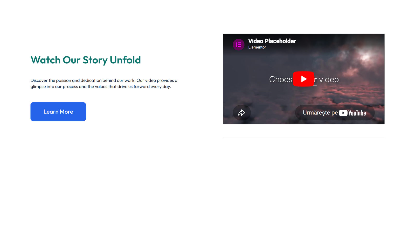 Video Layout Style 2 7 - Elementor component