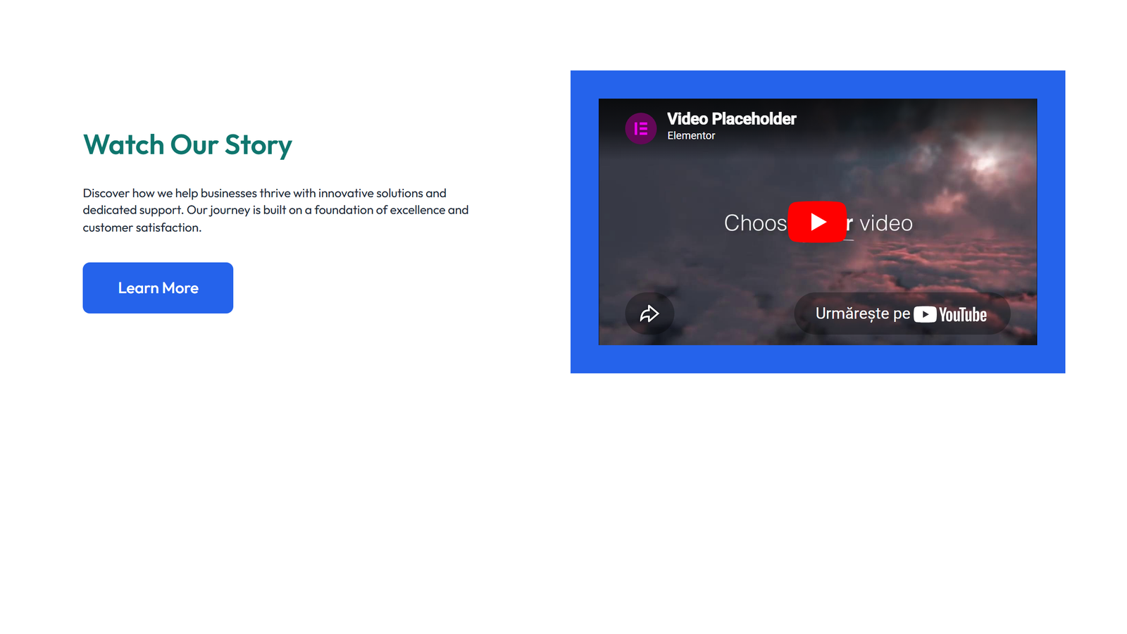 Video Layout Style 2 8 - Elementor component